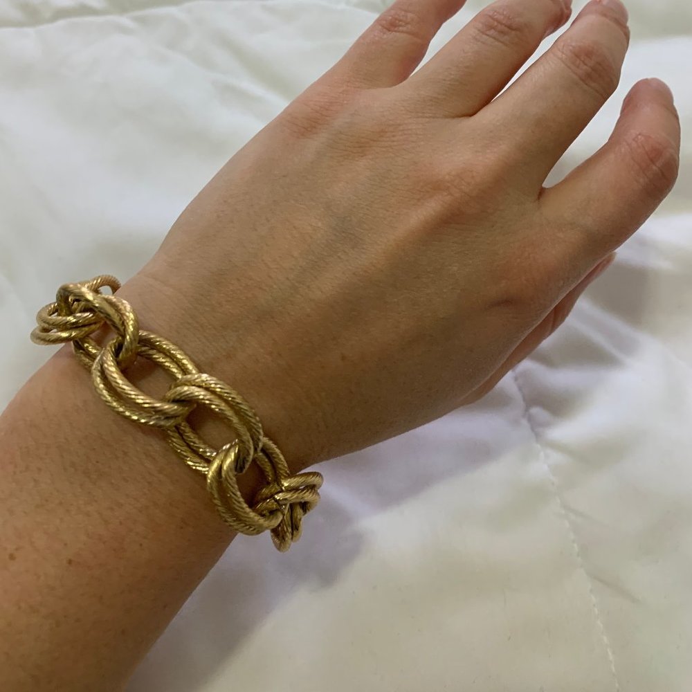Gold Chain Bracelet